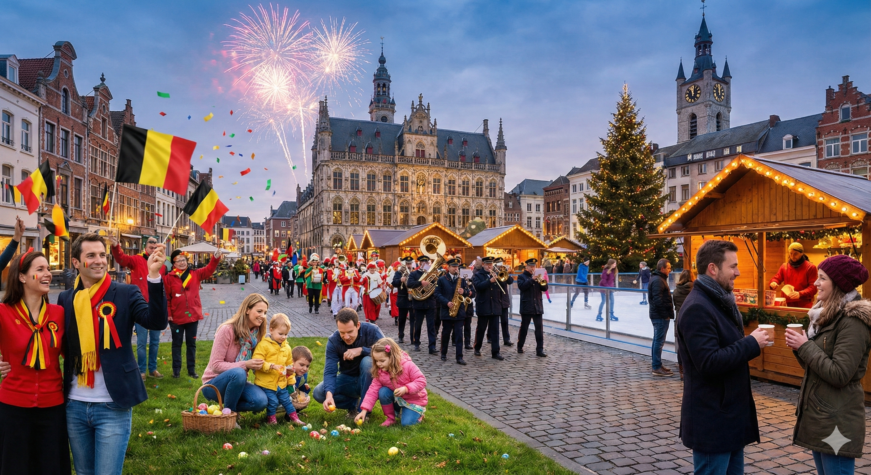 jours fériés belgique